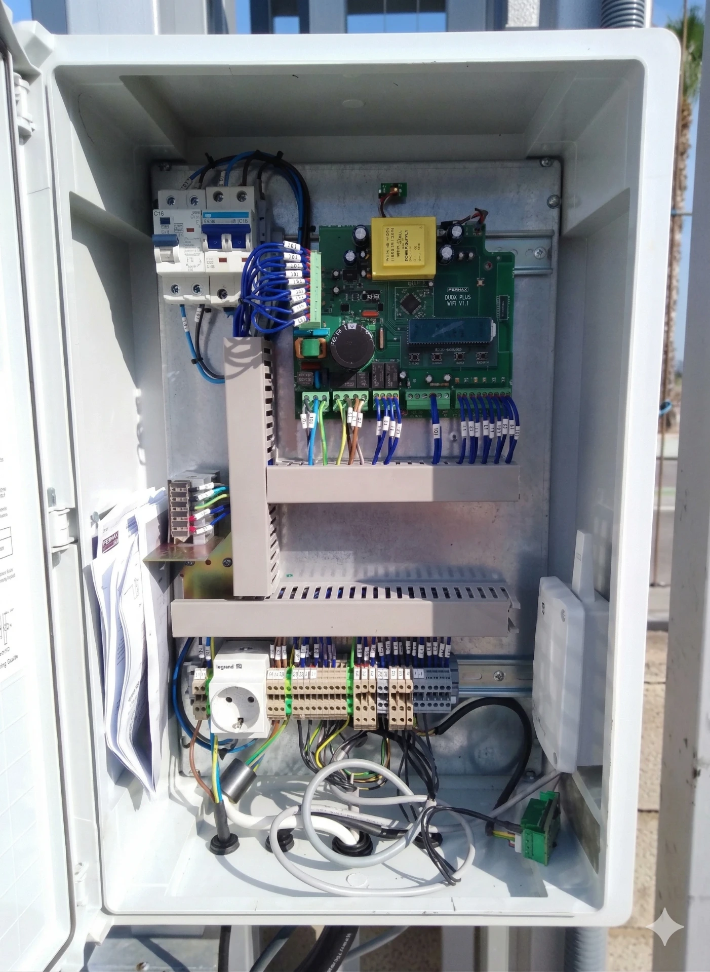 ORANGETM CUADRO ESTANCO PARA CUADROS DE CONTROL DE PUERTAS CABLEADO 600X400X200