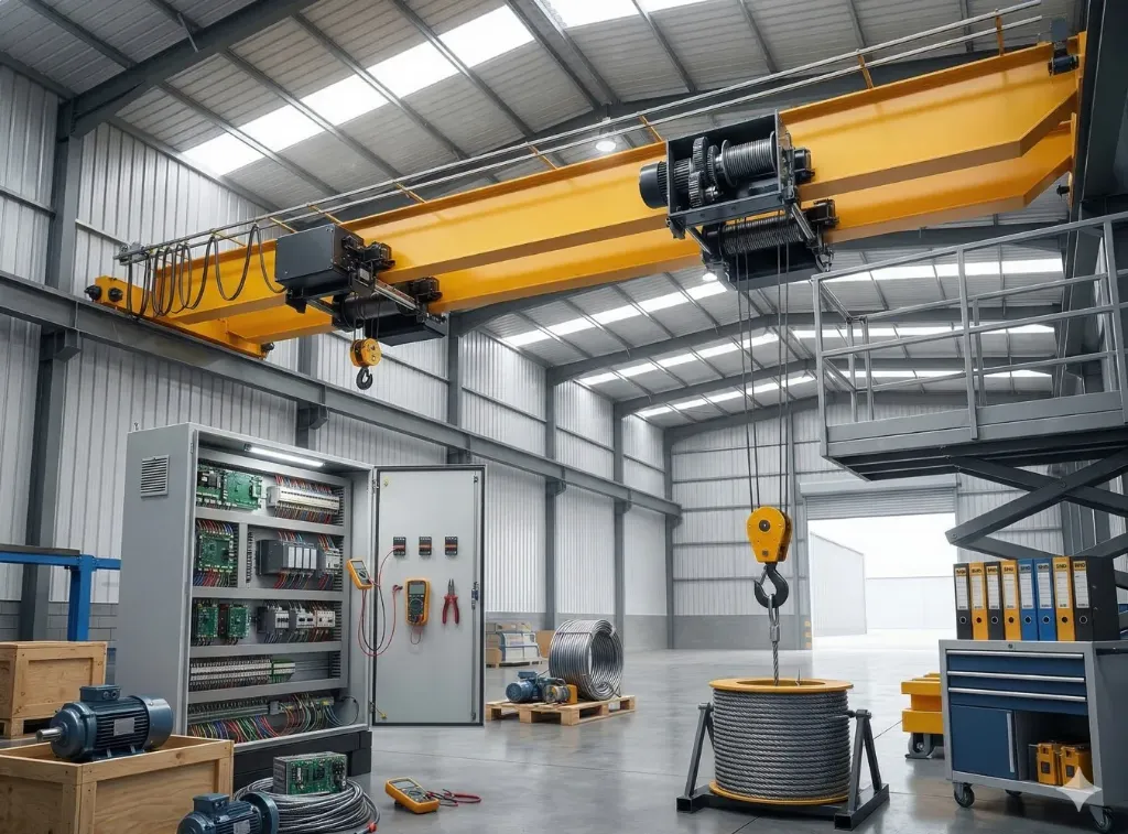 Reparación y Mantenimiento de Puente Grúa