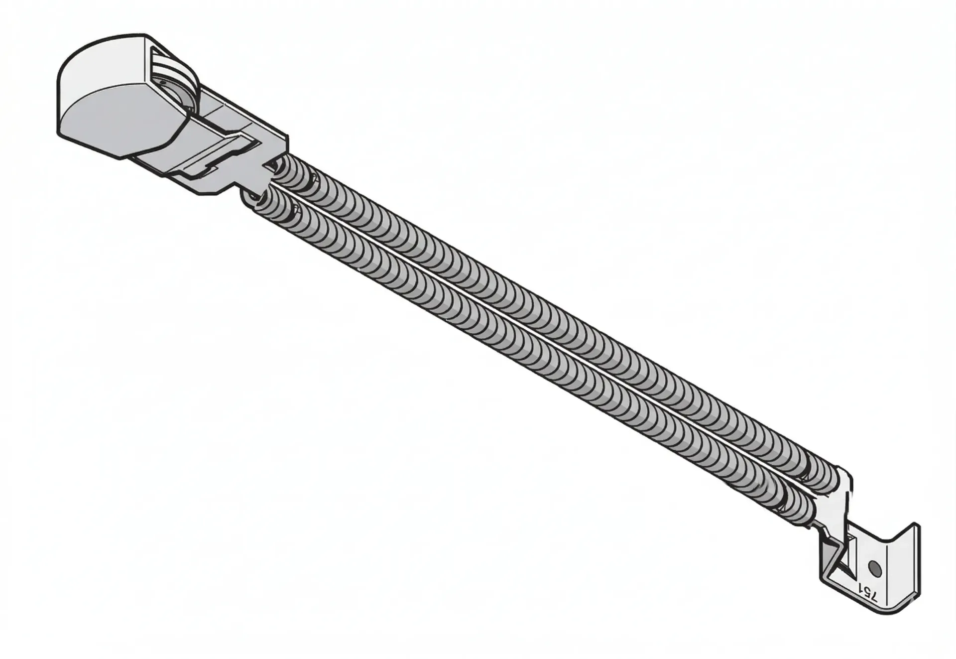 MUELLE HORMANN DE TRACCIÓN PUERTA SECCIONAL T2